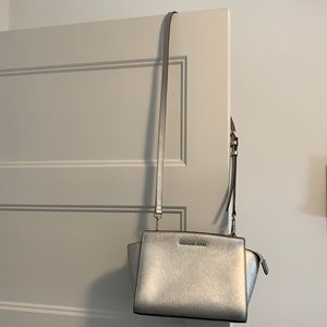 Silver MK purse